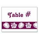 Search for hibiscus table cards Summer