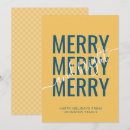 Search for yellow christmas cards Typography