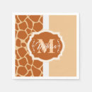 Search for giraffe print napkins Trendy