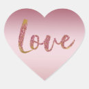 Search for love gold stickers Inspirational