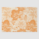 Search for hawaiian flowers tissue paper Orange