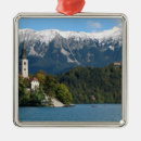 Search for slovenia christmas tree decorations Lake bled
