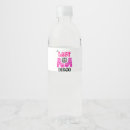 Search for bachelorette party water bottle labels Retro