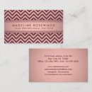 Search for rose gold foil business cards Elegant