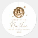 Search for gold new years stickers Holiday party