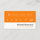 Search for entrepreneur business cards Qr code