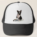 Search for boston terrier trucker baseball caps Pet