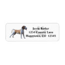 Search for cute beagle return address labels Beagles