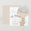 Search for teddy bear baby shower invitations Cute