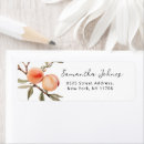 Search for peaches return address labels Fruit