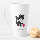 Search for red cat mugs Black and white