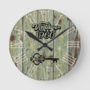 Search for old wood clocks Rustic