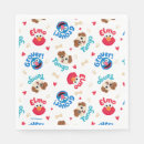 Search for sesame street tango napkins Grover