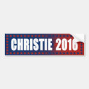 Search for chris christie bumper stickers Republican