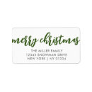Search for christmas business labels Red