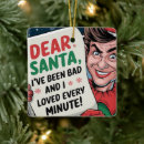 Search for bad santa christmas decor Naughty