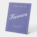 Search for favor wedding signs White