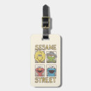 Search for big bird luggage tags Retro