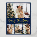 Search for navy blue christmas cards Photo collage