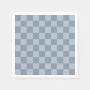 Search for trendy wedding napkins Dusty blue