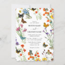 Search for watercolor butterflies wedding invitations Nature