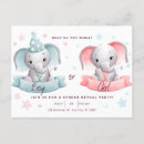 Search for gender reveal party postcards he or she