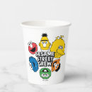 Search for sesame street characters paper cups Toddler