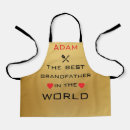 Search for fashion designer aprons For him