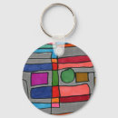 Search for cool rectangular key rings Red