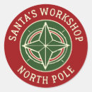 Search for santas workshop stickers Merry christmas
