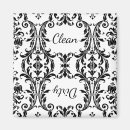 Search for white damask magnets Chic