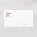 Search for airplane place cards Travel