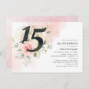 Search for pink grey quinceanera invitations Mis quince anos