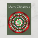 Search for mandala christmas cards Green