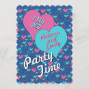 Search for teen birthday invitations Blue