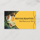 Search for restaurant business cards Cook