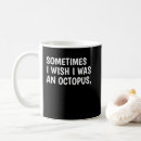 Search for black octopus mugs Black and white