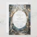 Search for enchanted forest wedding invitations Mystical