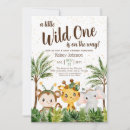 Search for wild jungle baby shower invitations Elephant