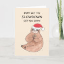 Search for sloth christmas cards Humour