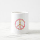 Search for peace sign mugs Girly