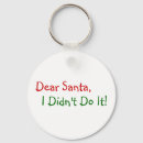 Search for dear key rings Santa claus
