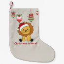 Search for cute lion christmas stockings Children