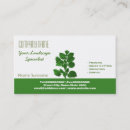 Search for landscape gardening business cards Gardener