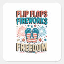 Search for backyard party stickers 4th of july