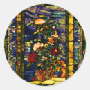 Search for stained glass pattern stickers Vintage