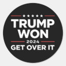Search for trump won stickers Politics