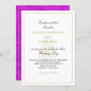 Search for gold purple indian wedding invitations Modern