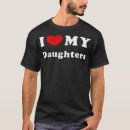 Search for i heart my daughter tshirts Mum