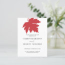 Search for bright red postcards Autumn